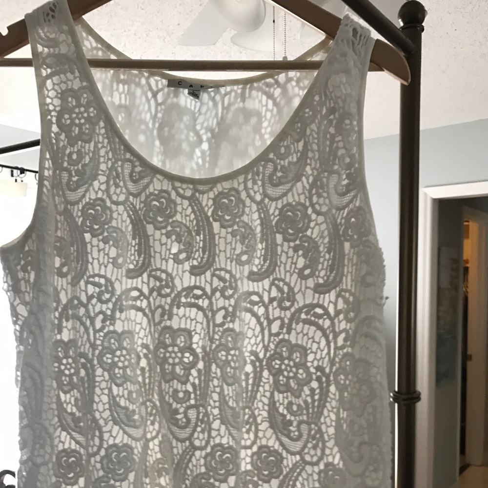 Cabi tank. Size Large. Lined.  Great condition.